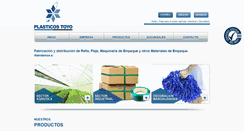 Desktop Screenshot of plasticostoyo.com.mx